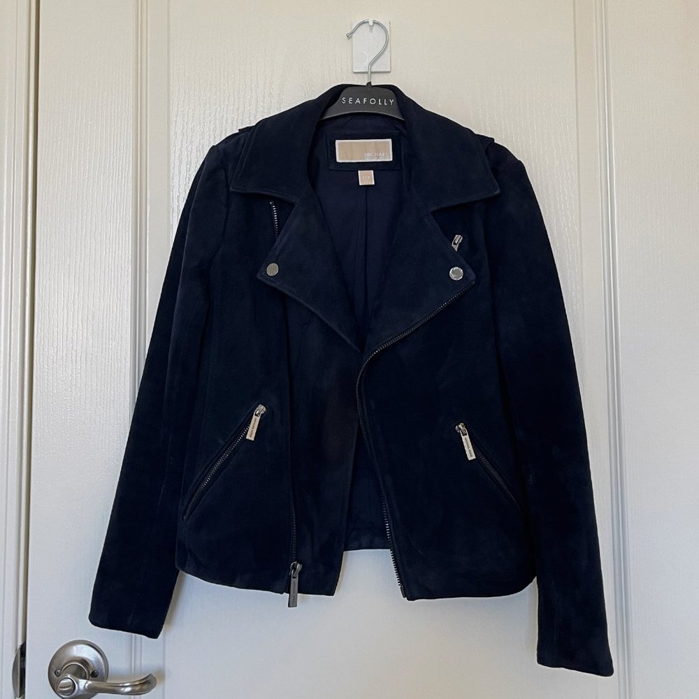 Michael Kors 100% Leather Suede Jacket